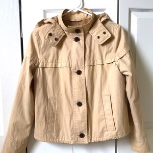 Women’s Old Navy Short Trench Coat Medium